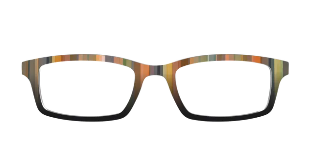Pair Eyewear Design Tops Verdant Stripes top magnetico verde