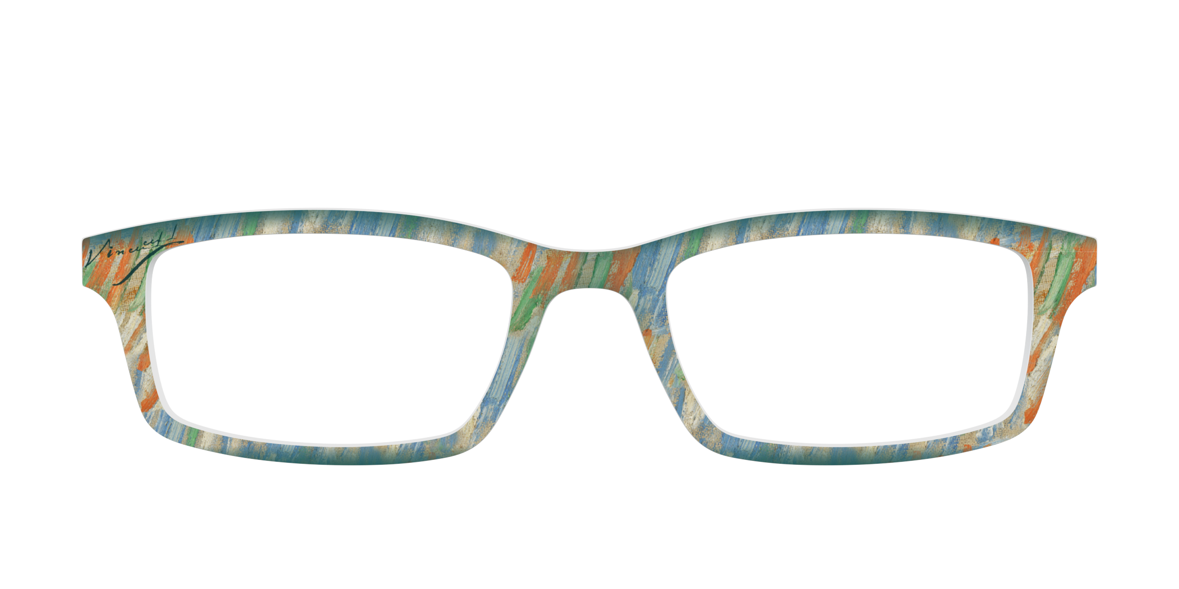 Pair Eyewear Collabs Brush Strokes top magnetico VG26