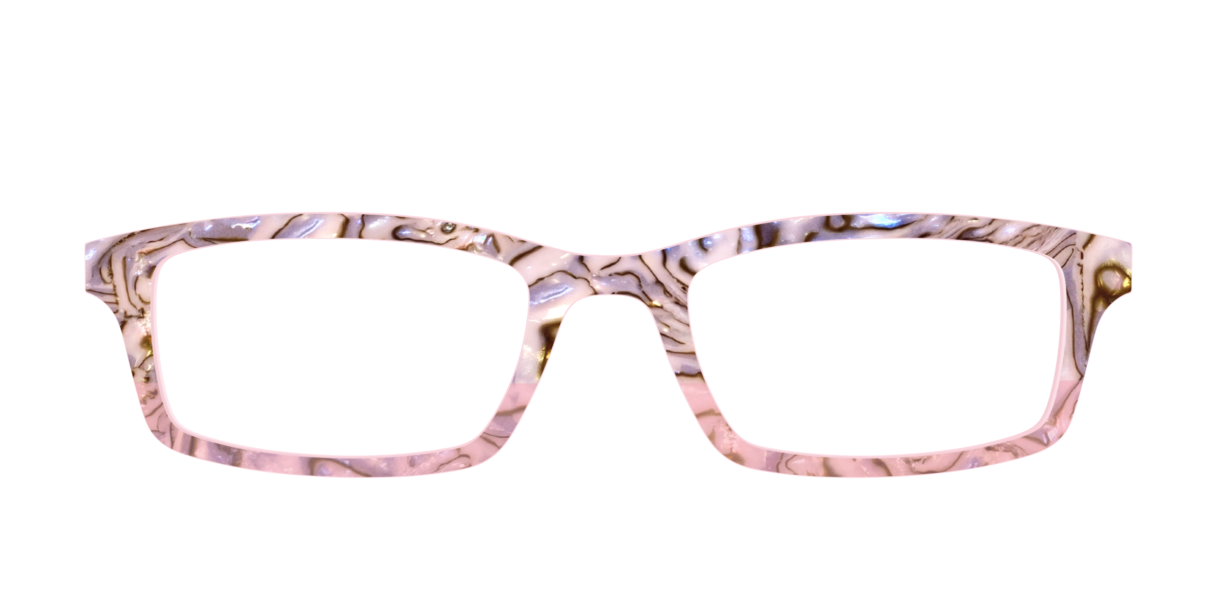 Pair Eyewear Design Tops Pink Conch Shell Pearl top 589