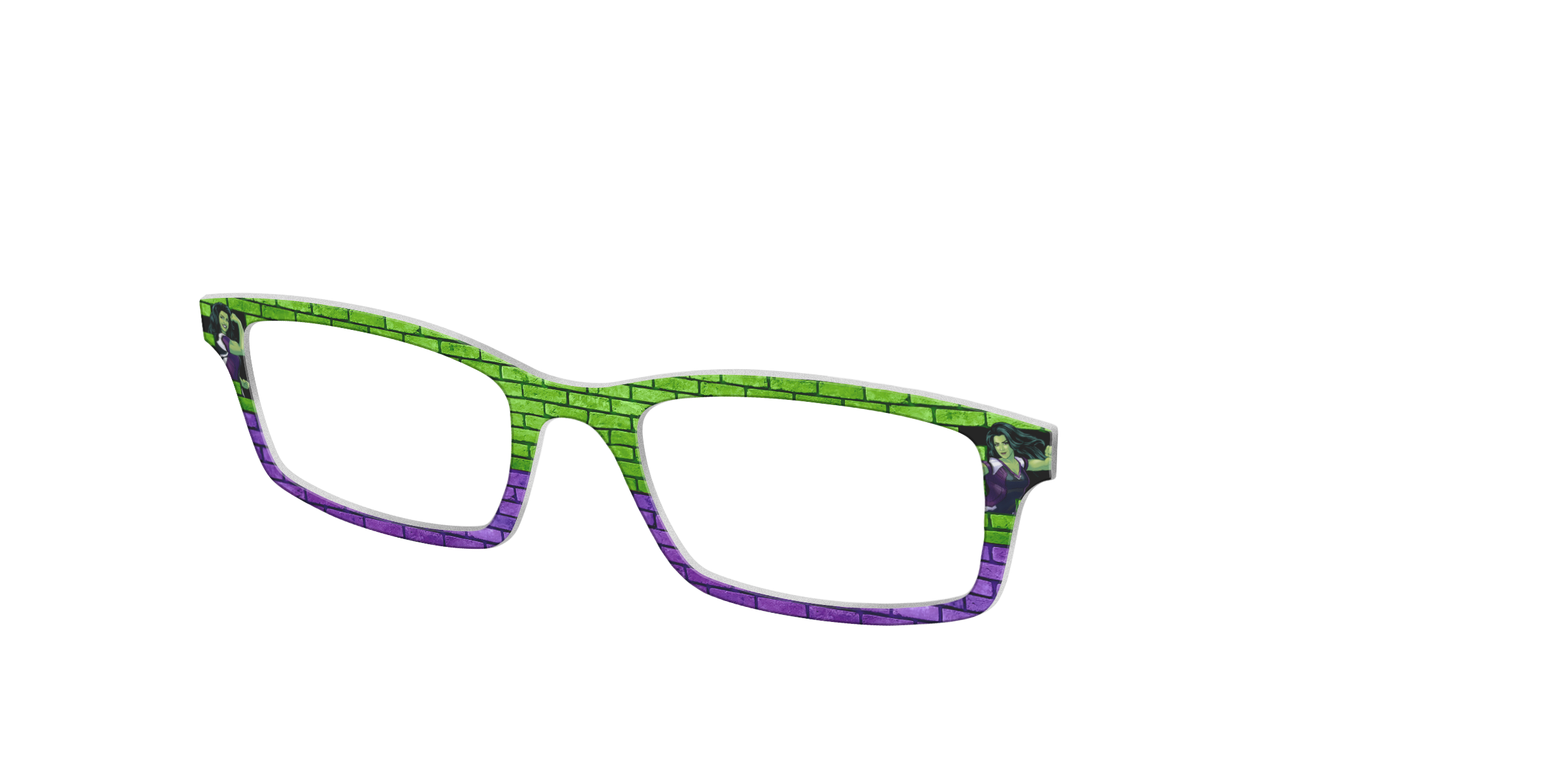 Pair Eyewear Collabs The She Hulk MR22 top occhiali verde