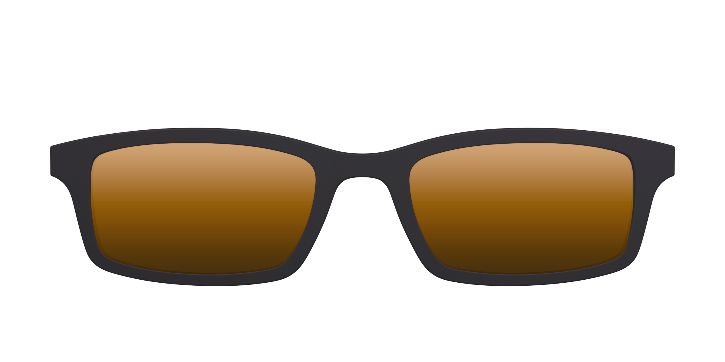 Pair Eyewear Sun Tops The Polarized Gold Reflective Sun Top sole