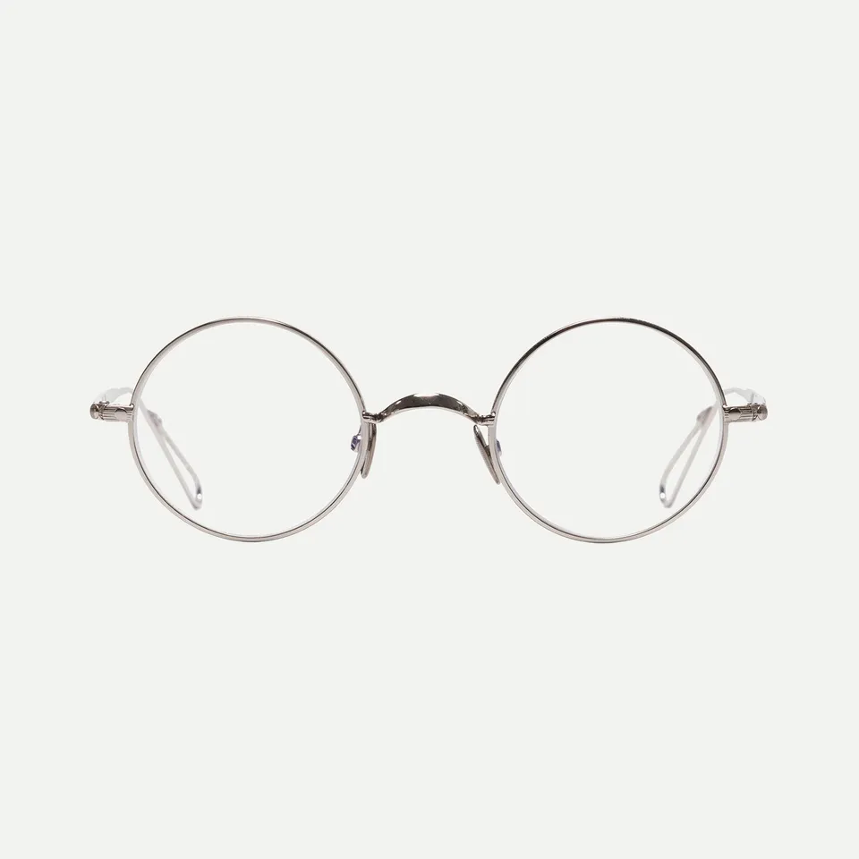 AHLEM Place Coluche occhiali da vista Antique Gold rotondi
