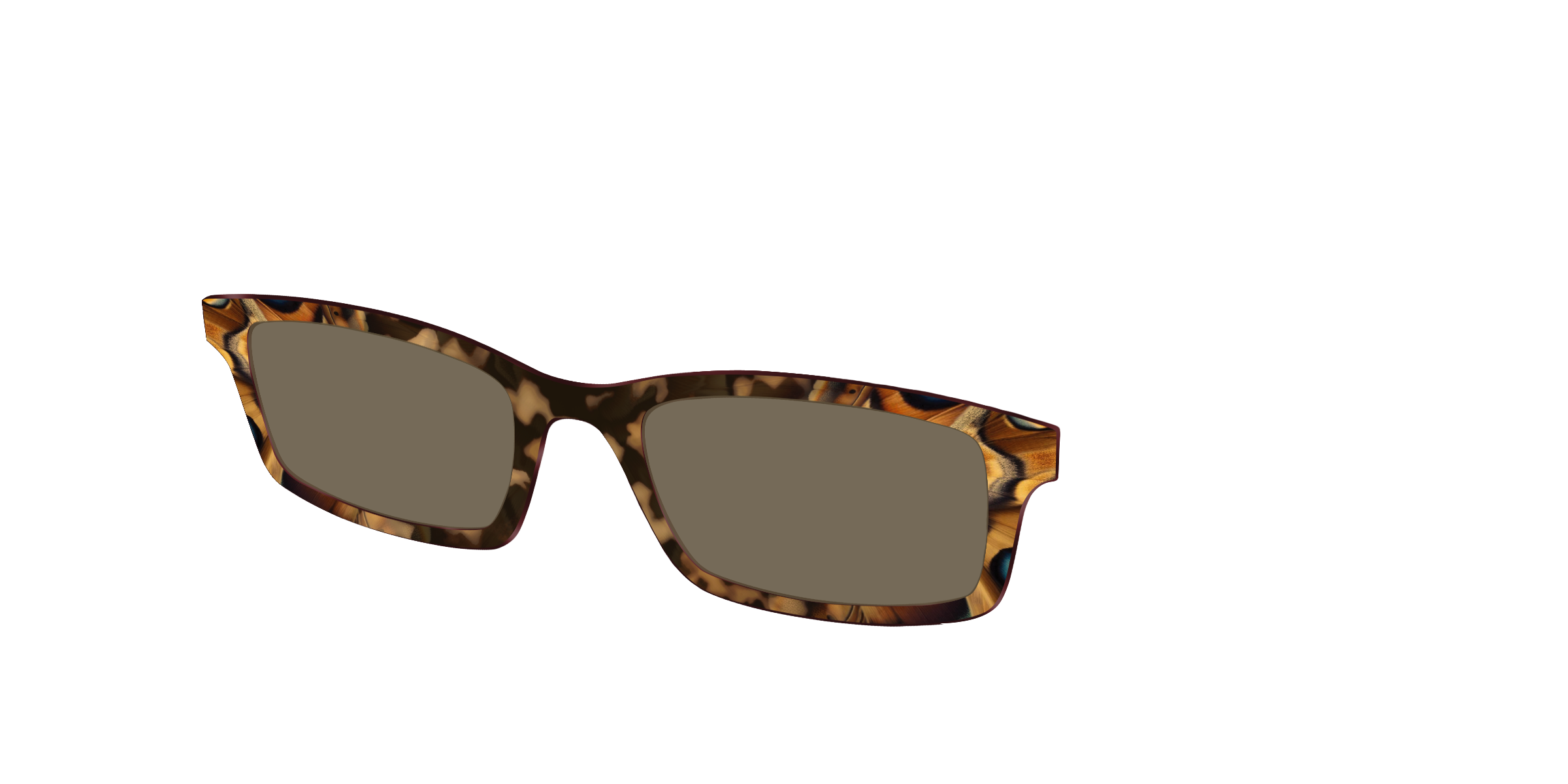 Pair Eyewear Sun Tops Moth Wings top sole polarizzato