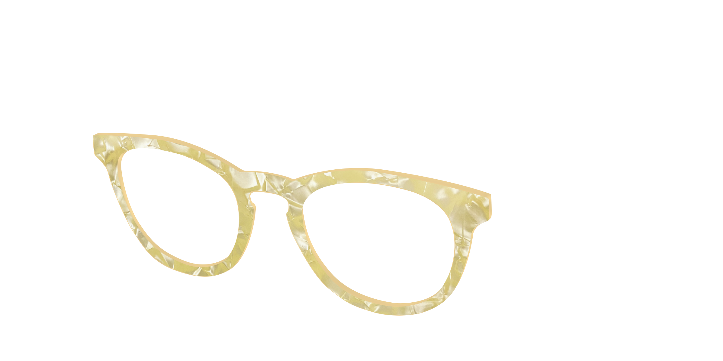 Pair Eyewear Design Tops The Citrine Pearl Marble top marmorizzato