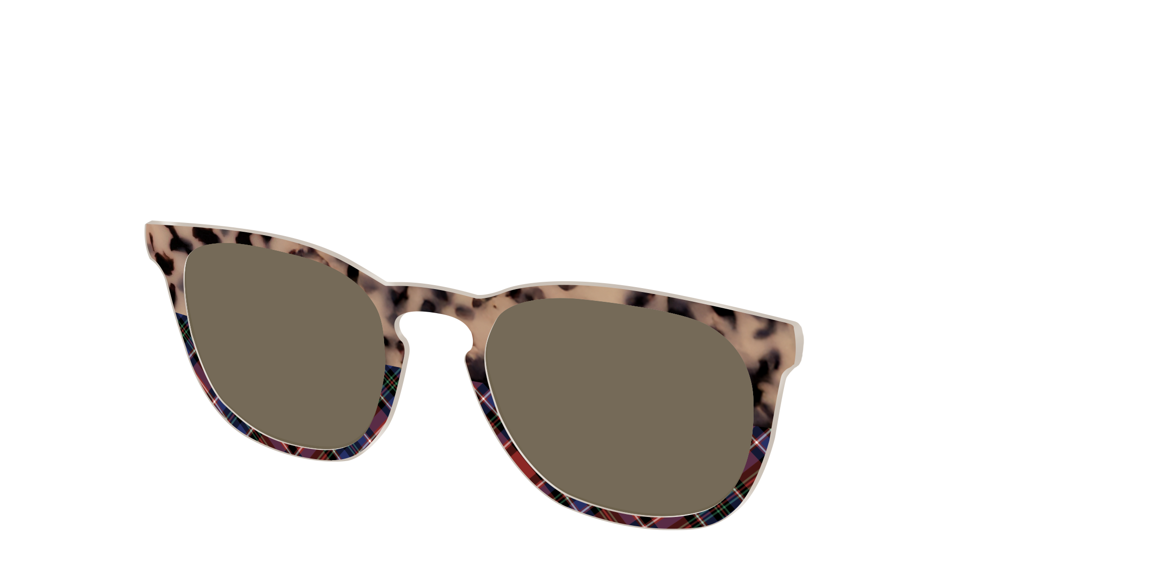 Pair Eyewear Sun Tops Cookie Dough Tortoise top sole