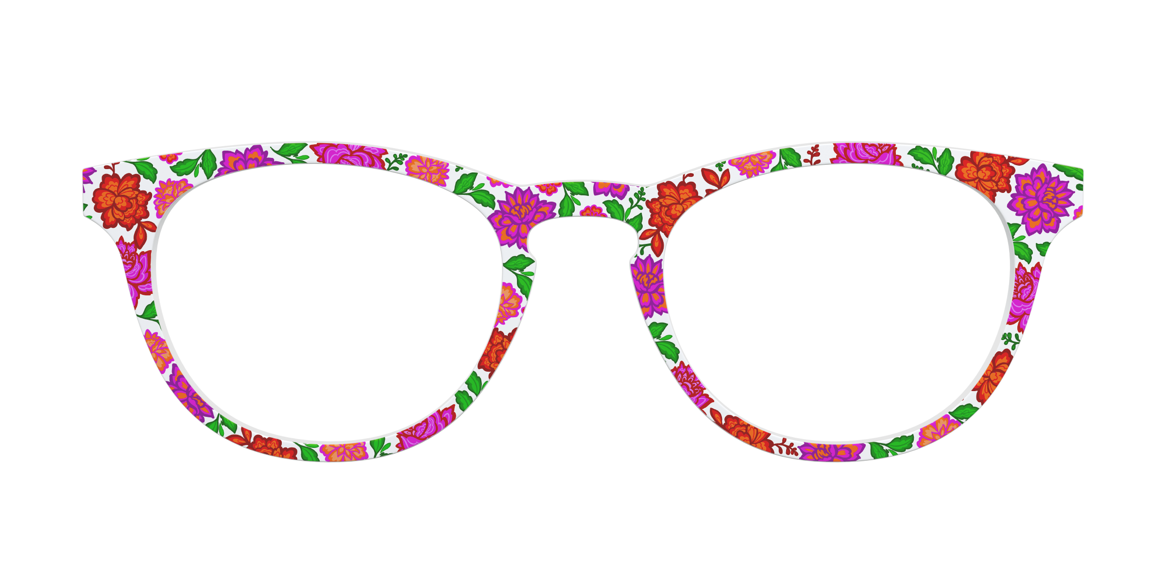 Pair Eyewear Collabs Terrace Floral top occhiali floreale