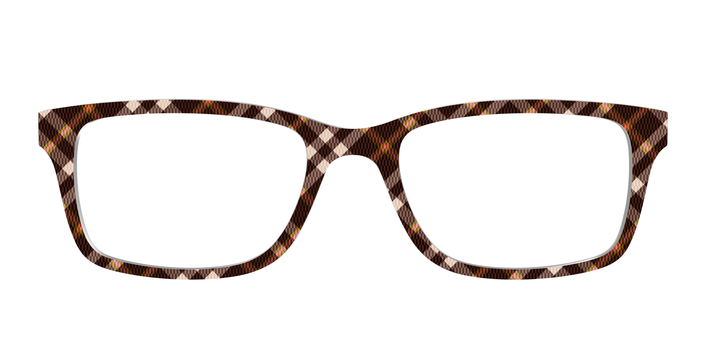 Pair Eyewear Design Tops The Rustic Plaid top per occhiali quadri