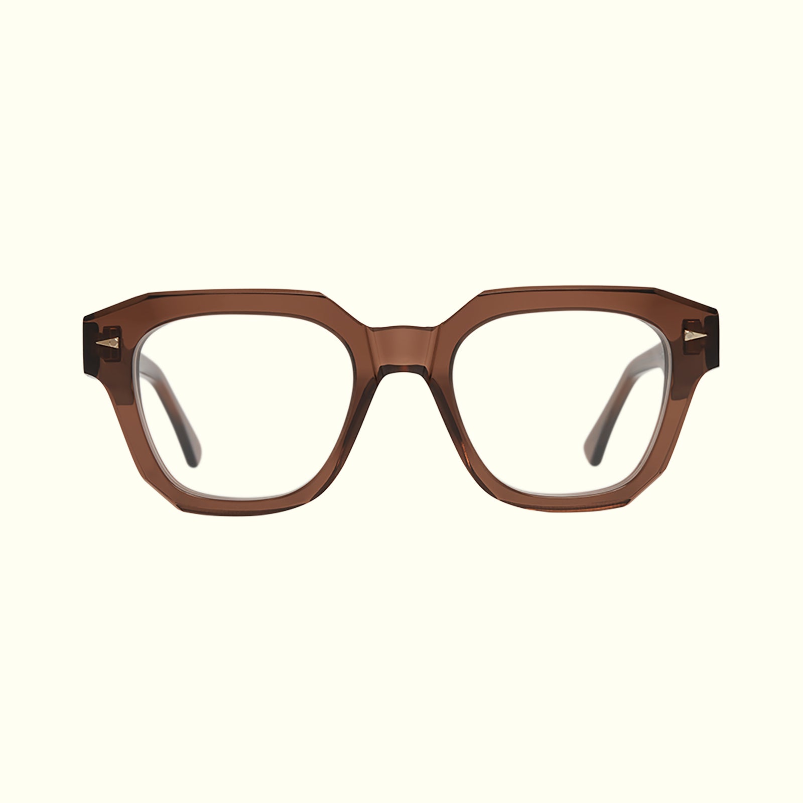 AHLEM Pont Mirabeau occhiali da vista Brownlight acetato