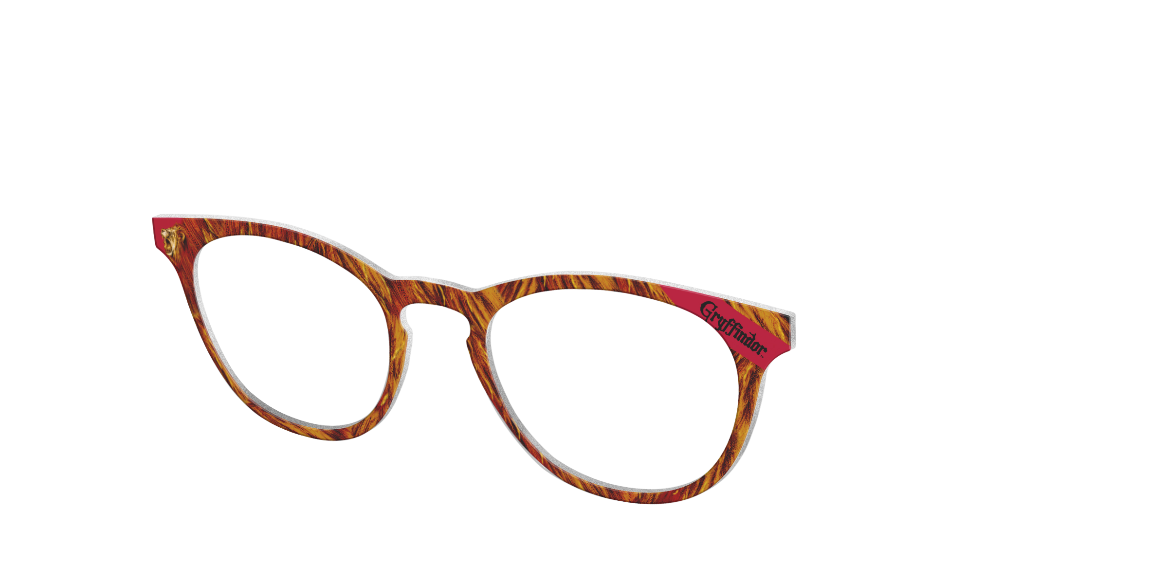 Pair Eyewear Collabs Gryffindor Lion HP28 top occhiali rosso