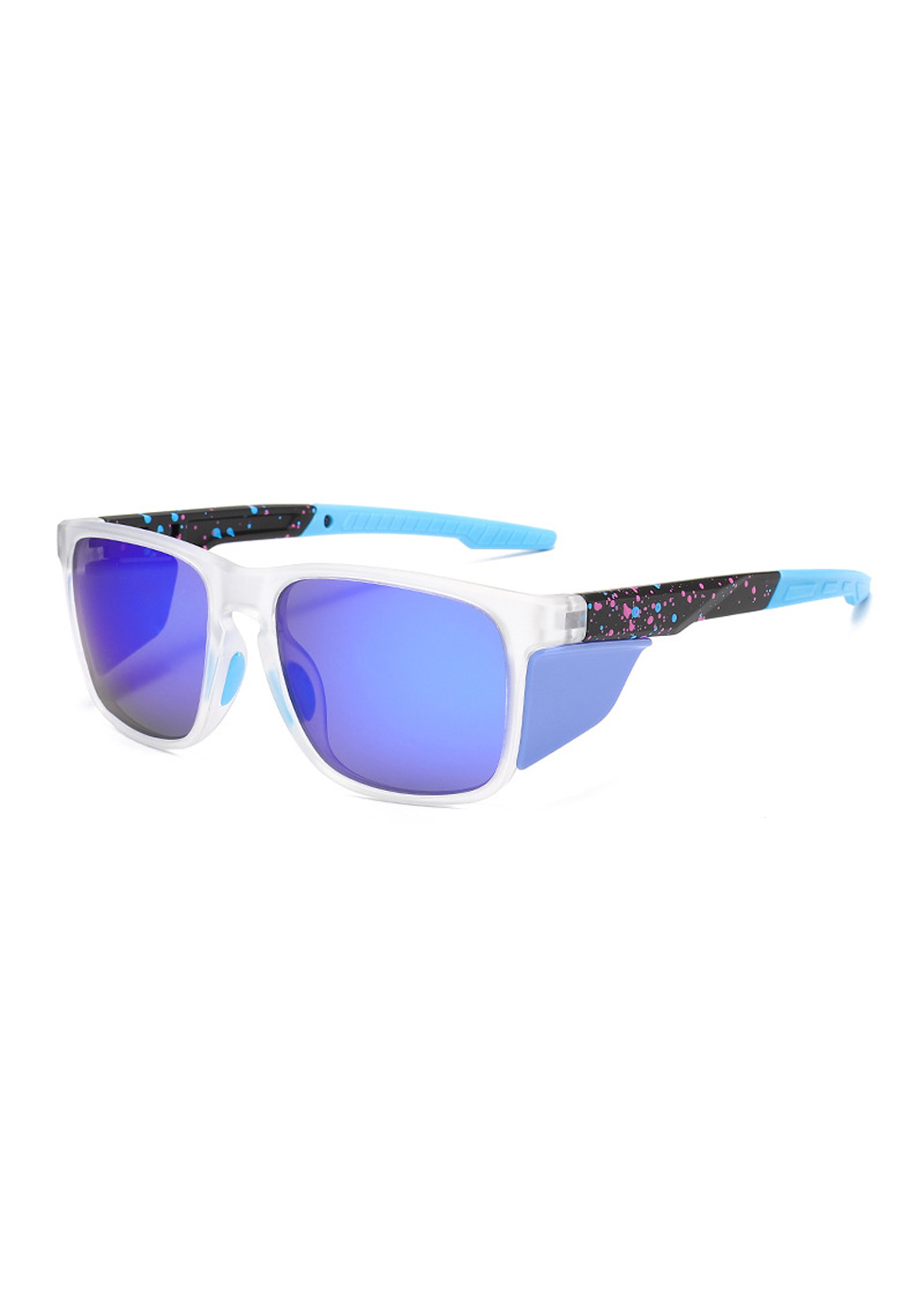 Ouyuan Sunglasses 2026QC513 occhiali da sole polarizzati neri