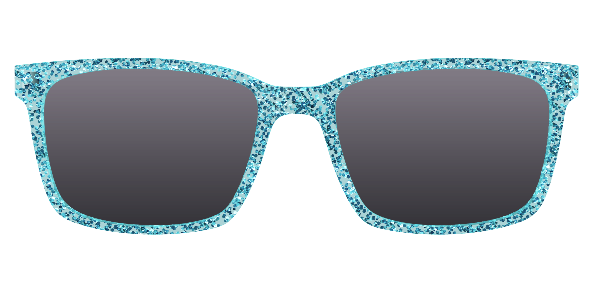 Pair Eyewear Sun Tops Aquamarine Sparkle top sole polarizzato