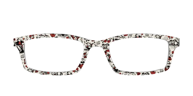Pair Eyewear Collabs Queen of Hearts Toile top occhiali DY70