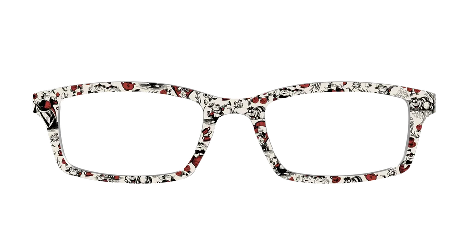 Pair Eyewear Collabs Queen of Hearts Toile top occhiali DY70