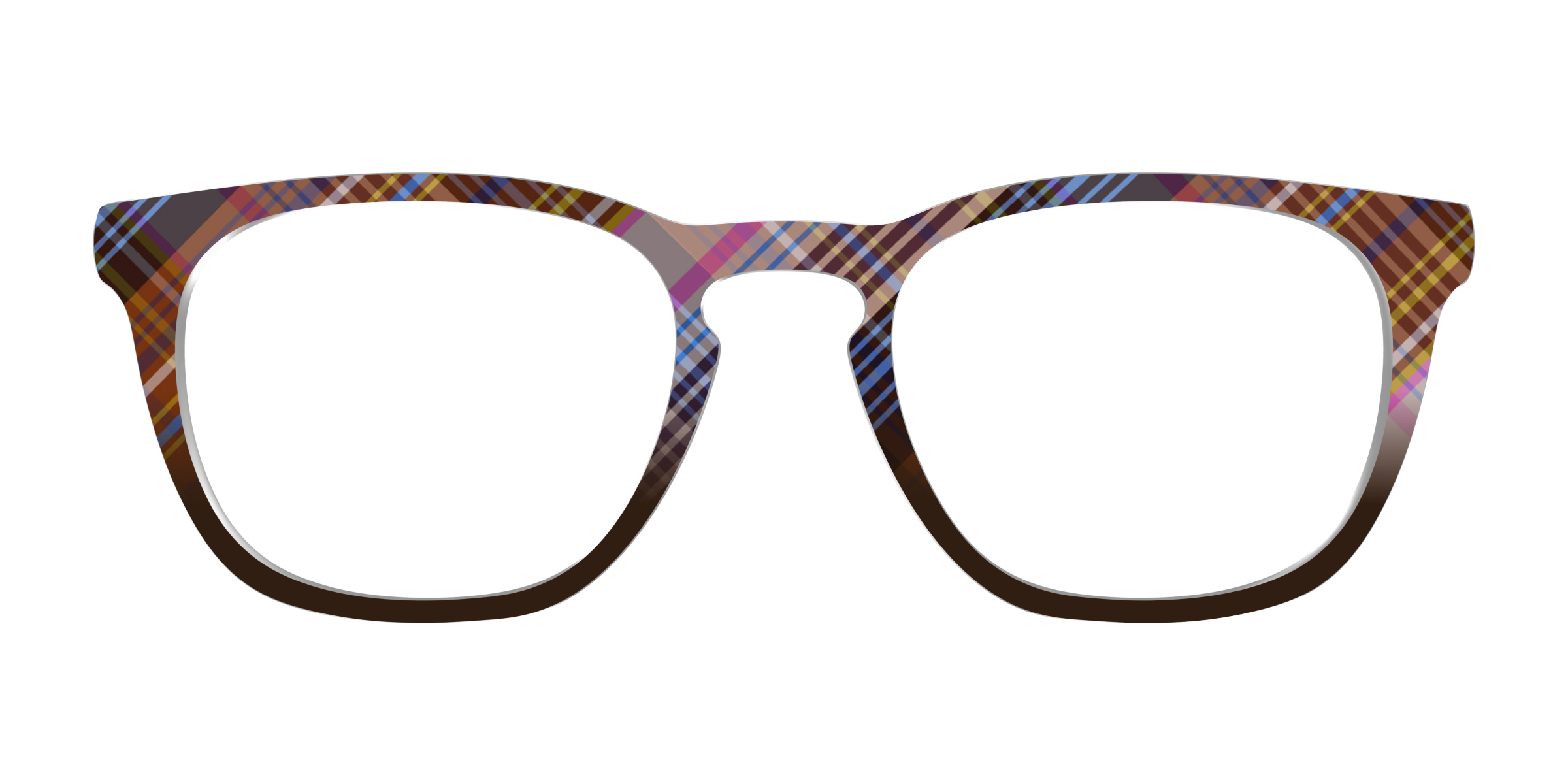 Pair Eyewear Design Tops The Twill Tartan top scozzese AT20