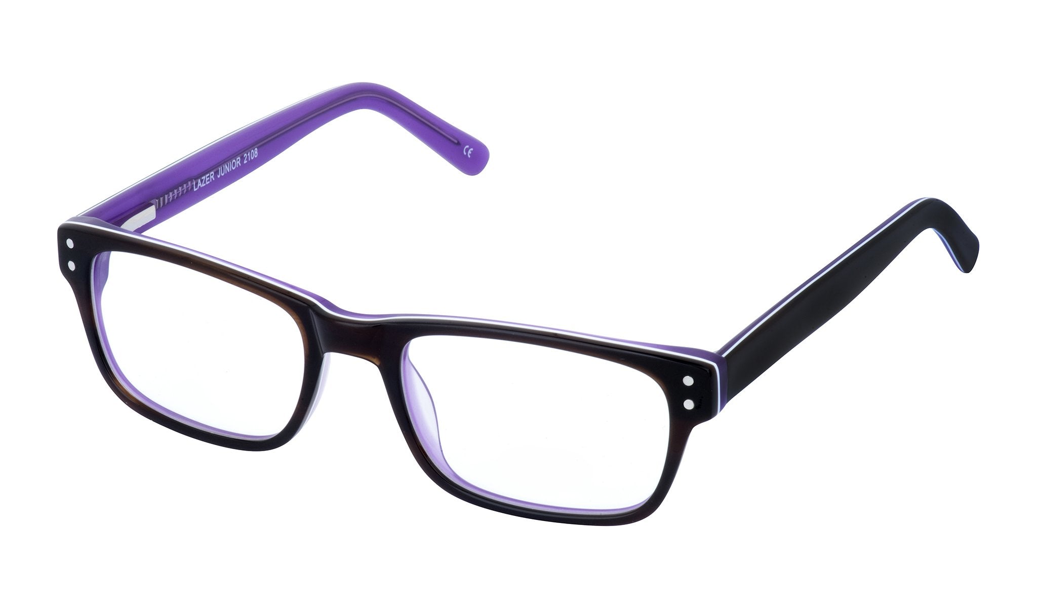 Lazer Junior 2108 occhiali vista bambini nero 46-17-130