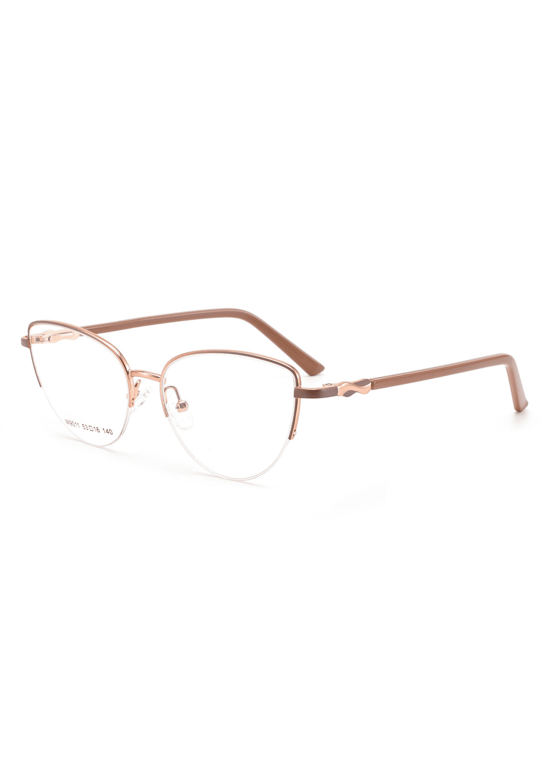 Ouyuan W9011 montatura donna cat-eye fotocromatica acciaio