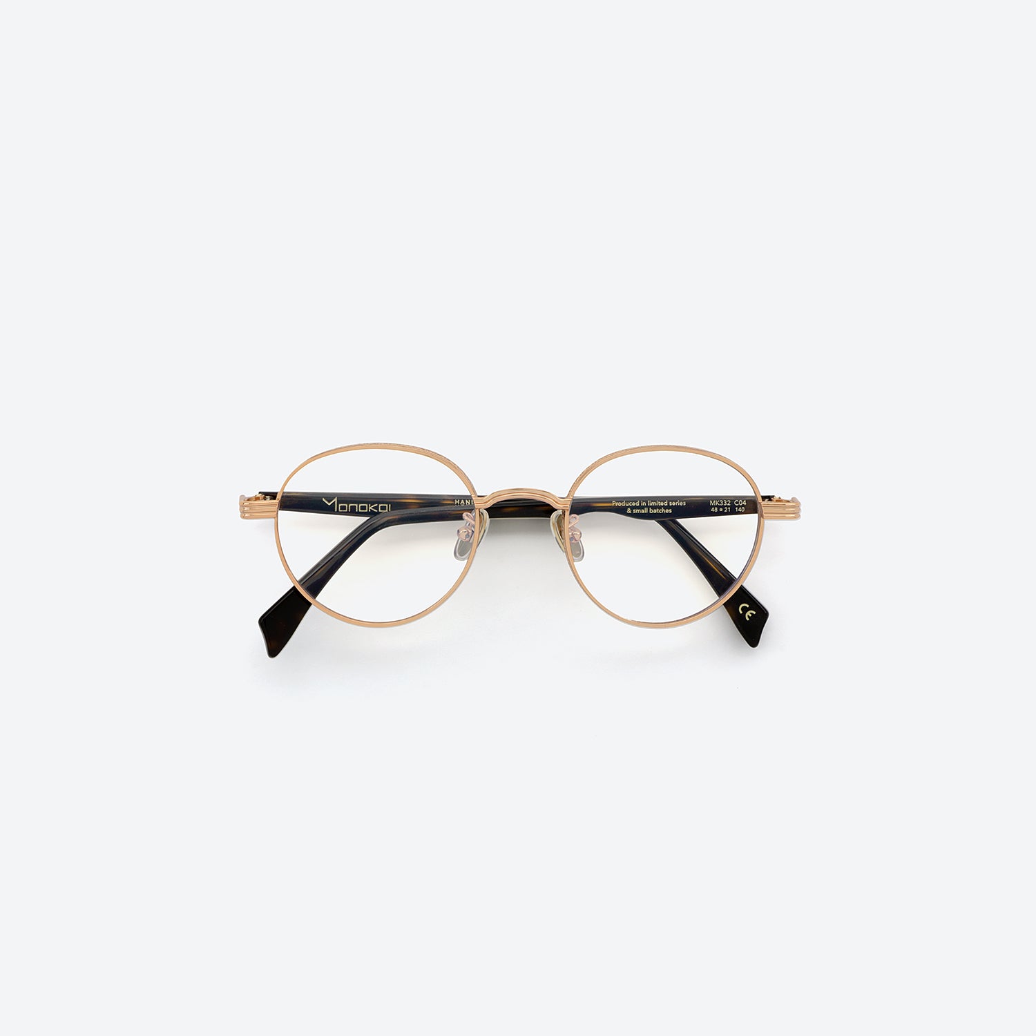 Monokol Evolved Boldness MK332 C4 occhiali da vista rotondi metallo