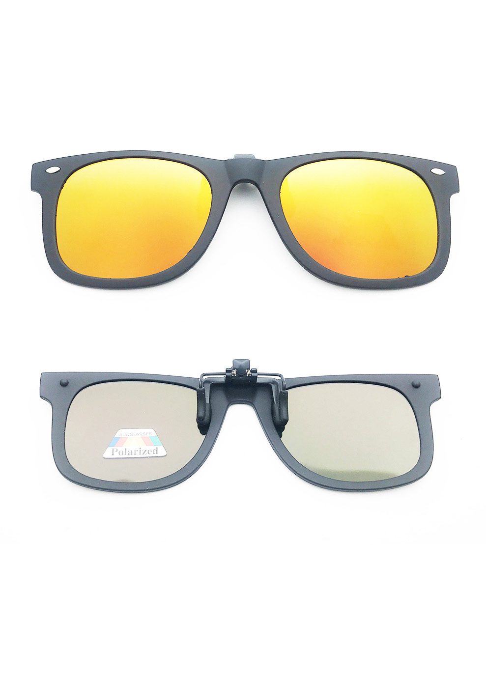 Ouyuan CO23001 clip on occhiali polarizzate grandi