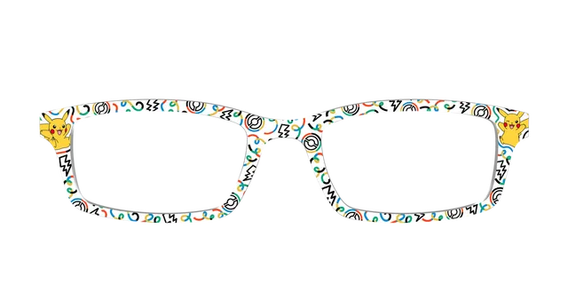 Pair Eyewear Collabs Pikachu Doodle top per occhiali giallo PK10