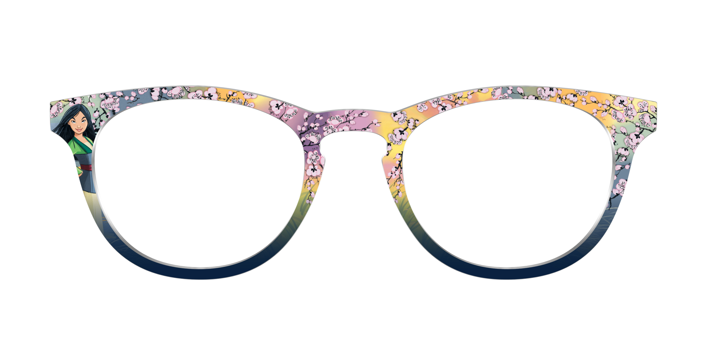 Pair Eyewear Collabs Mulan Plum Blossoms top occhiali rosa