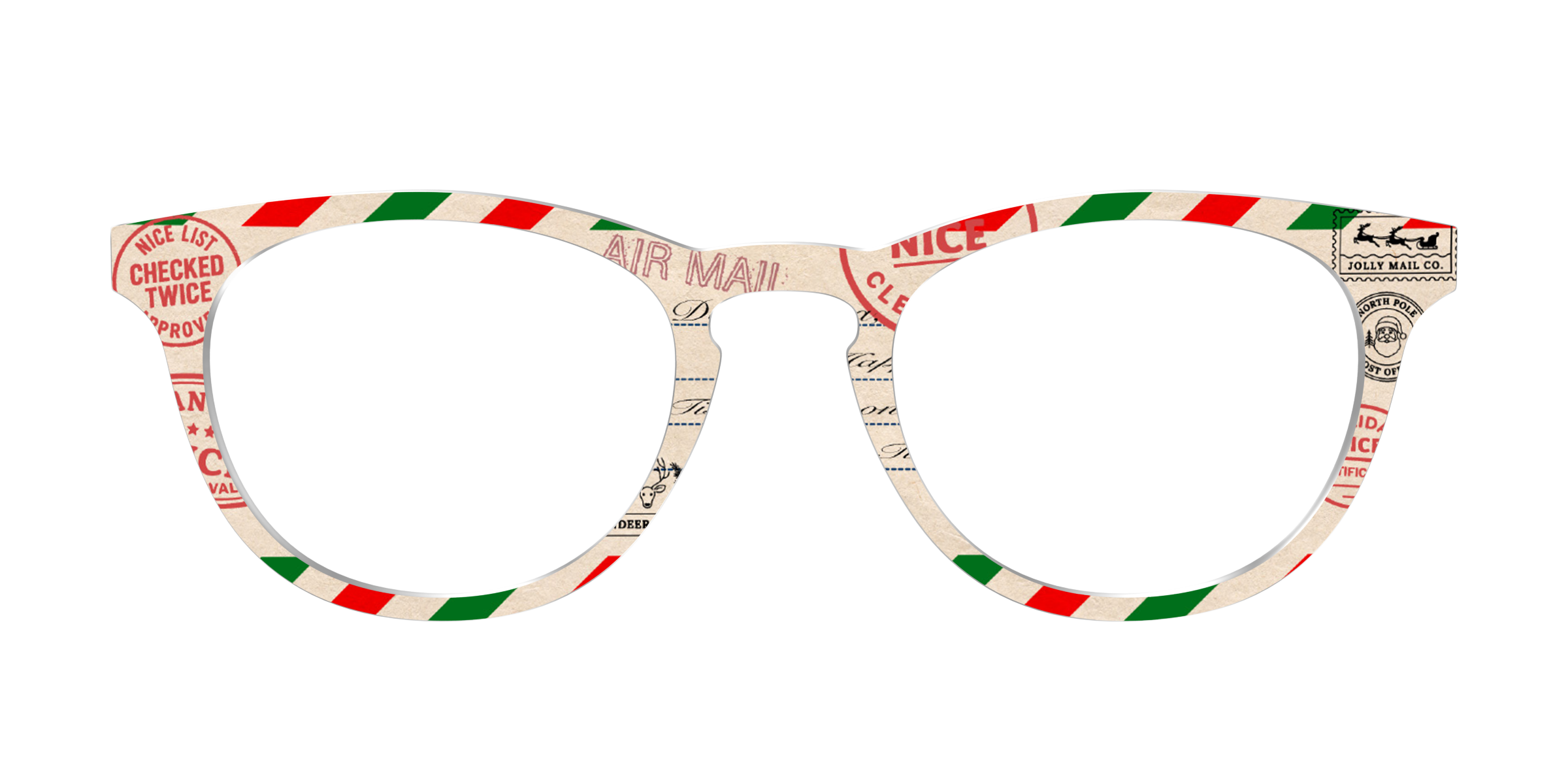 Pair Eyewear Design Tops Letter to Santa top magnetico Natale