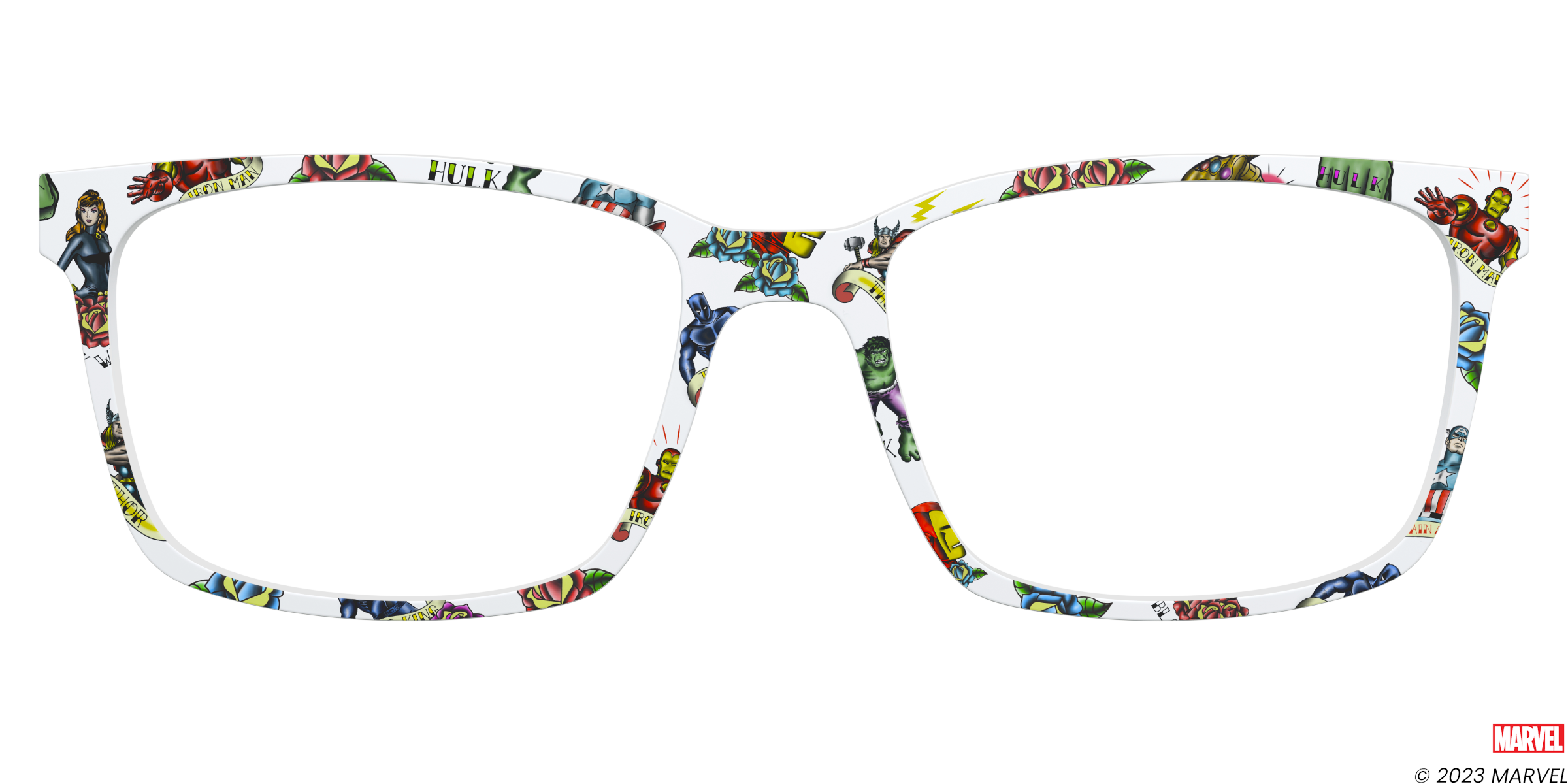 Pair Eyewear Collabs Marvel Comics Ink top magnetico MR9