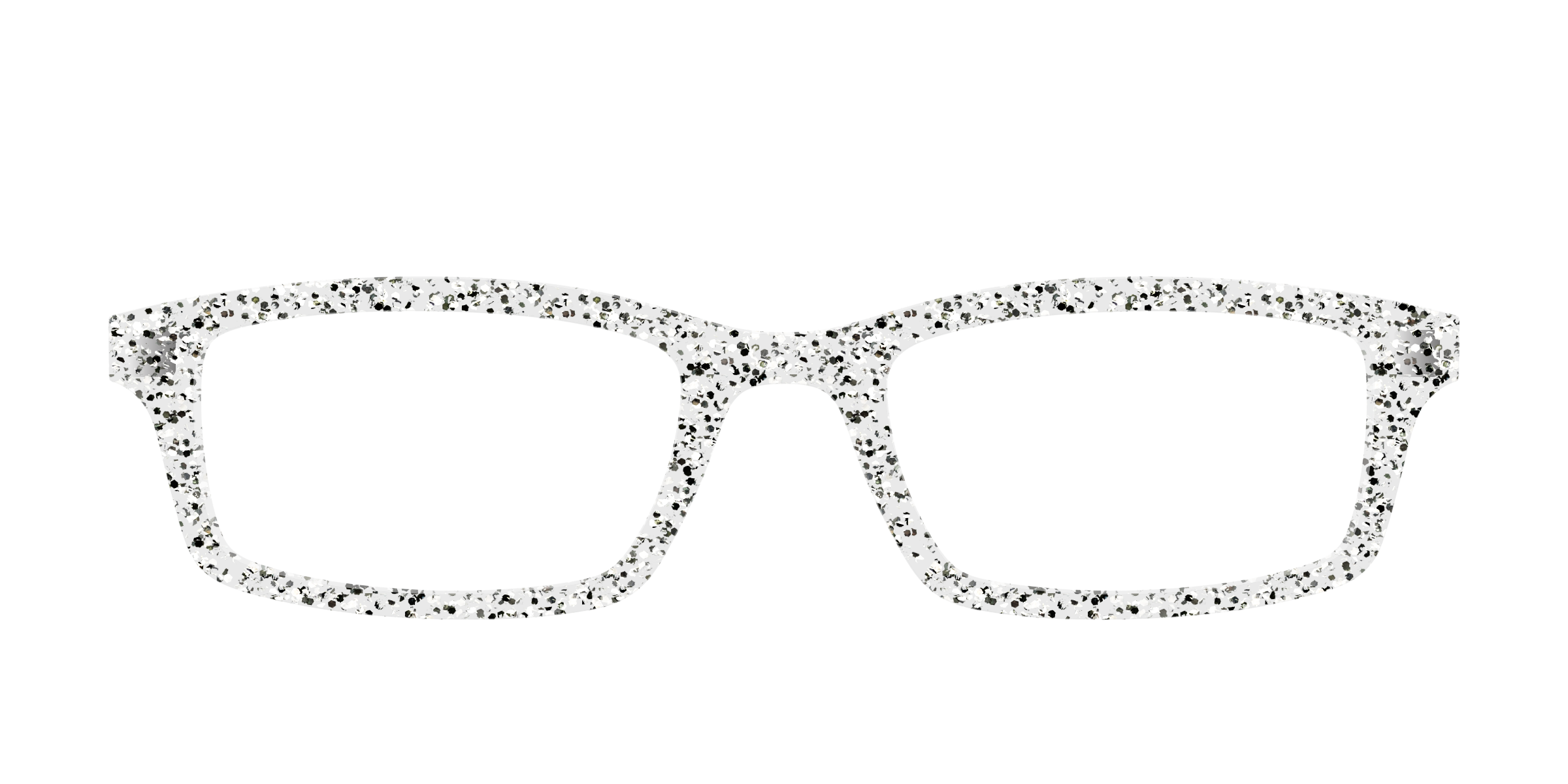 Pair Eyewear Solid Tops The Silver Sparkle top argento 142