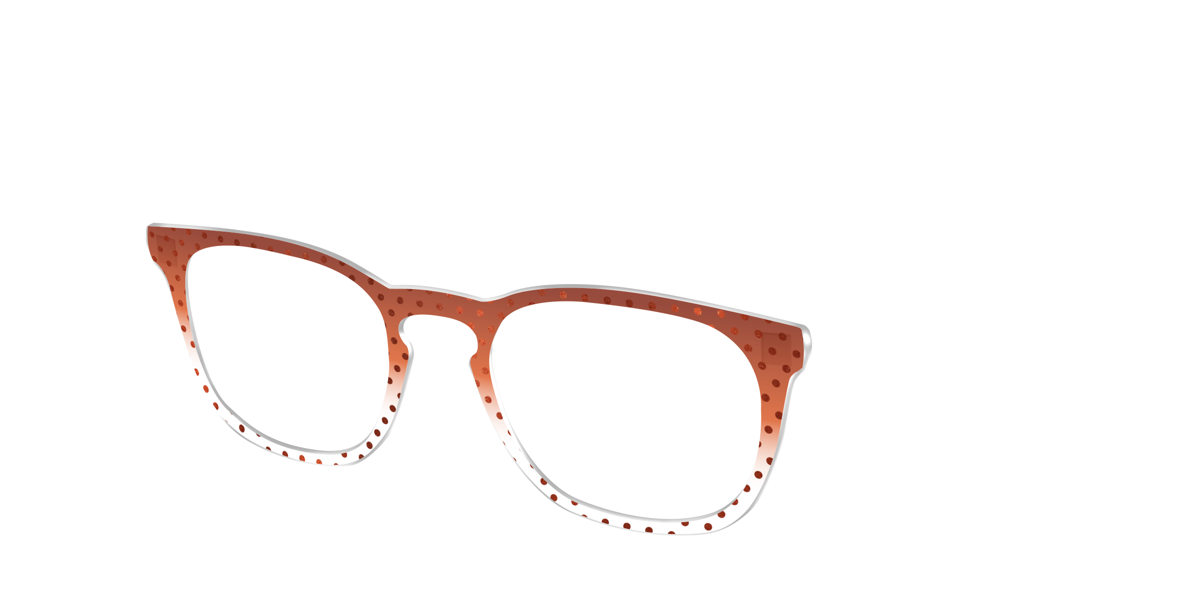 Pair Eyewear Design Tops Inferno Orange Gradient cover pois