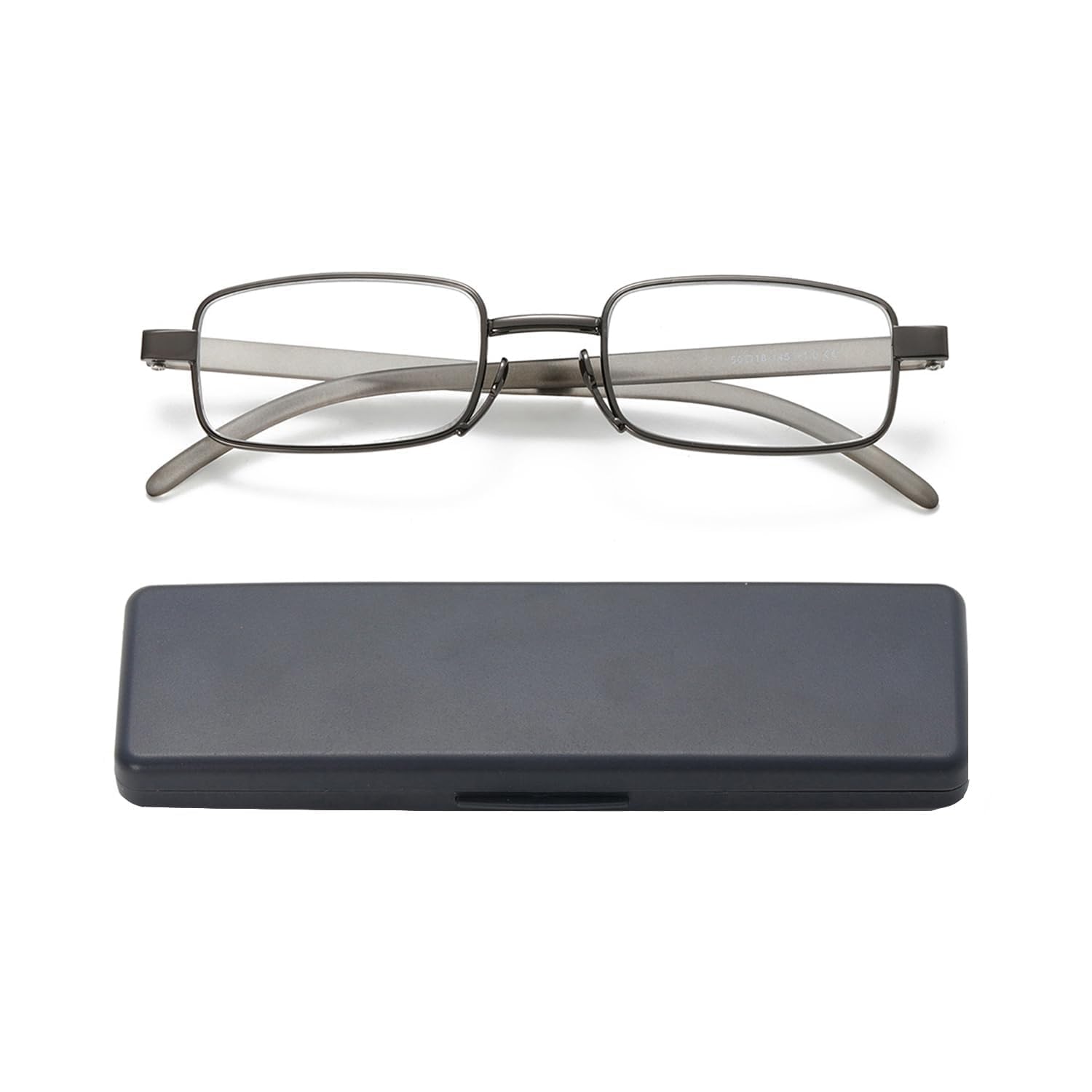 Hubeye Metal Square Occhiali da Lettura Metallo Anti Luce Blu