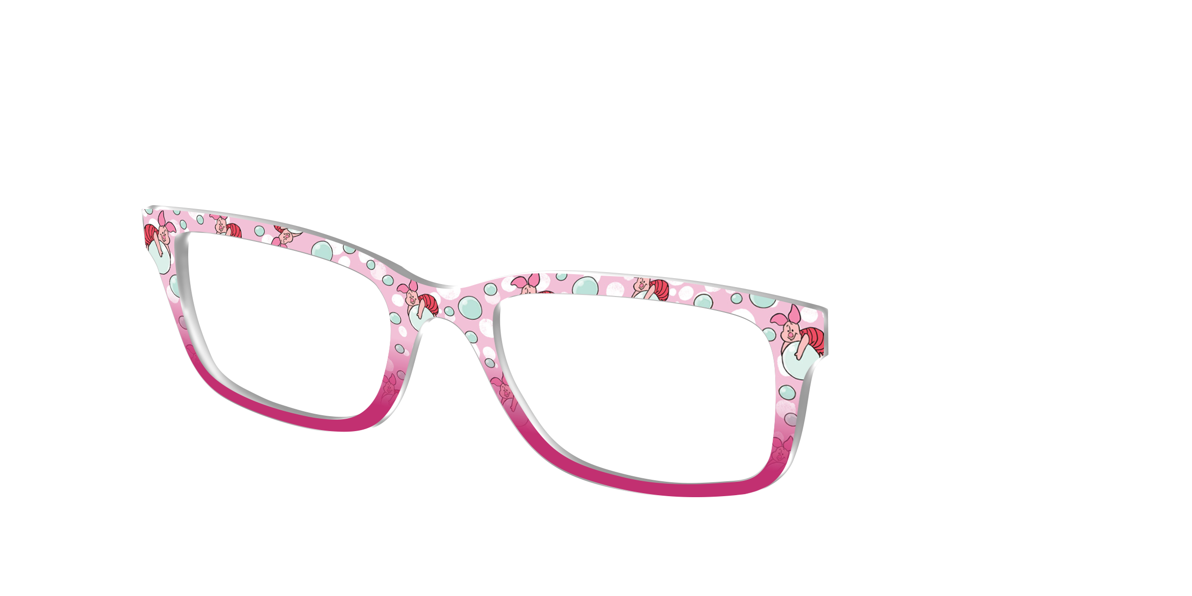 Pair Eyewear Collabs Piglet's Bubbles top magnetico