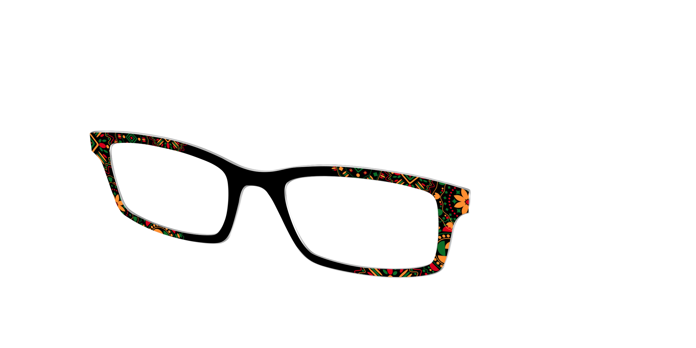 Pair Eyewear Design Tops Kwanzaa Medallion top Cedro