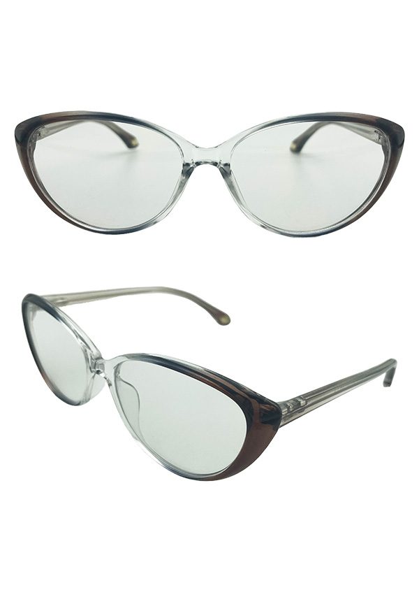 Ouyuan Glasses Frames NOCP24043 montatura vista cat eye traslucida