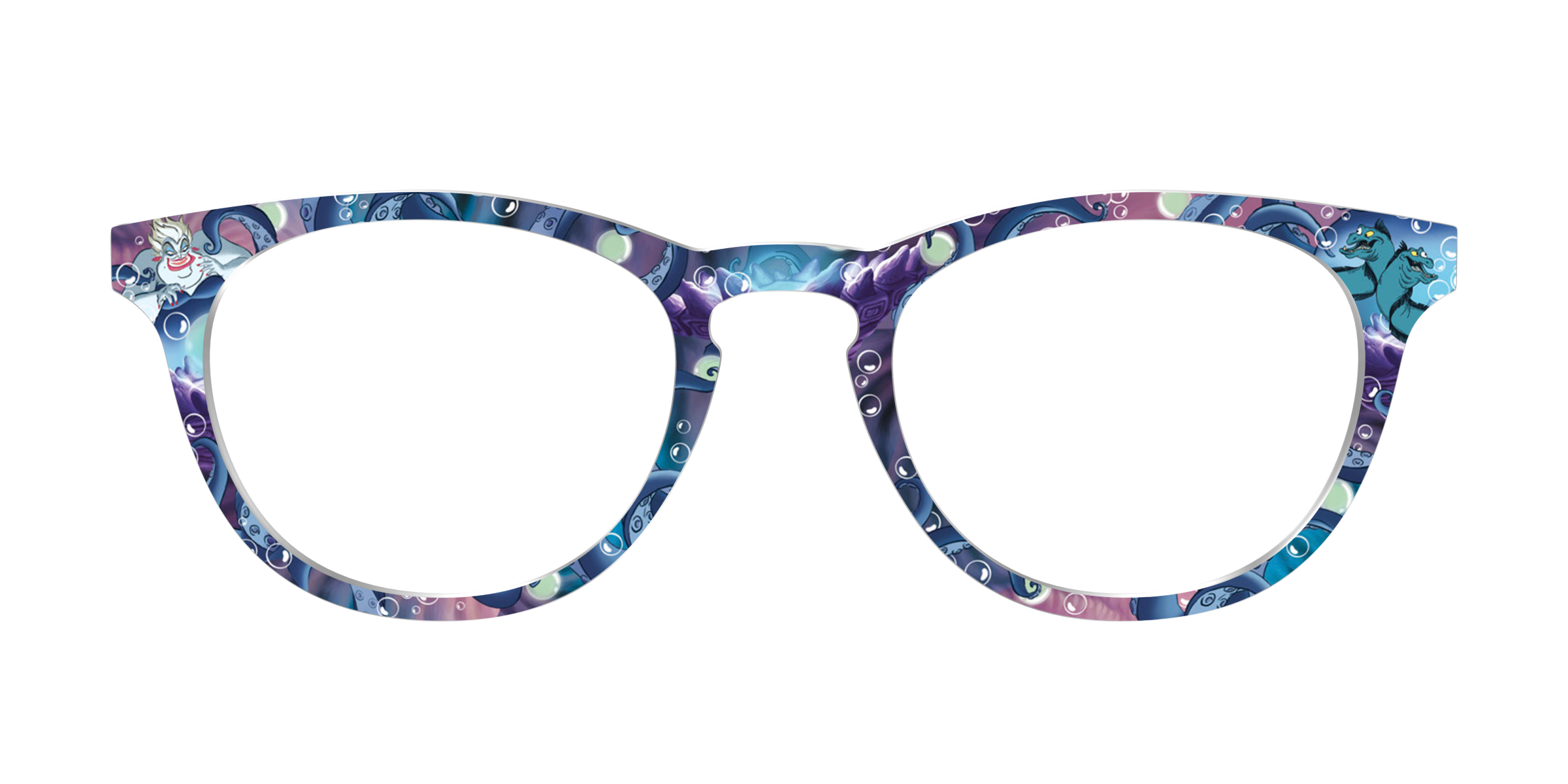 Pair Eyewear Collabs Poor Unfortunate Souls top frame viola