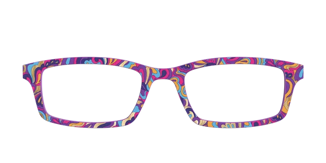 Pair Eyewear Design Tops The Flower Power Paisley Gold Foil top occhiali