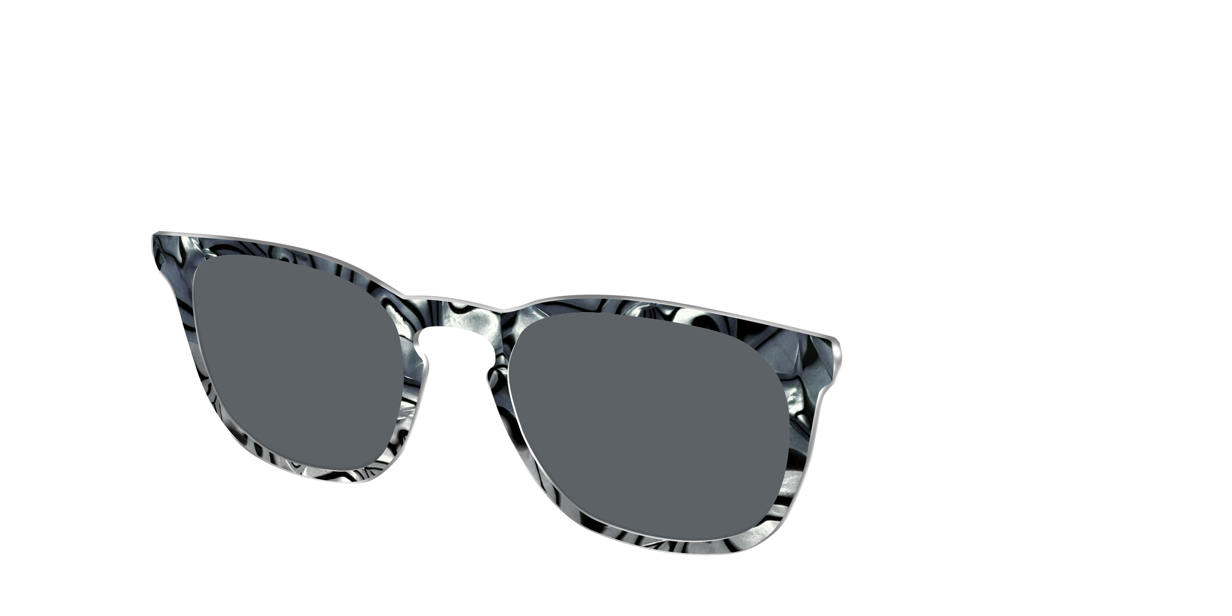 Pair Eyewear Sun Tops Zebra Pearl Split top sole polarizzato