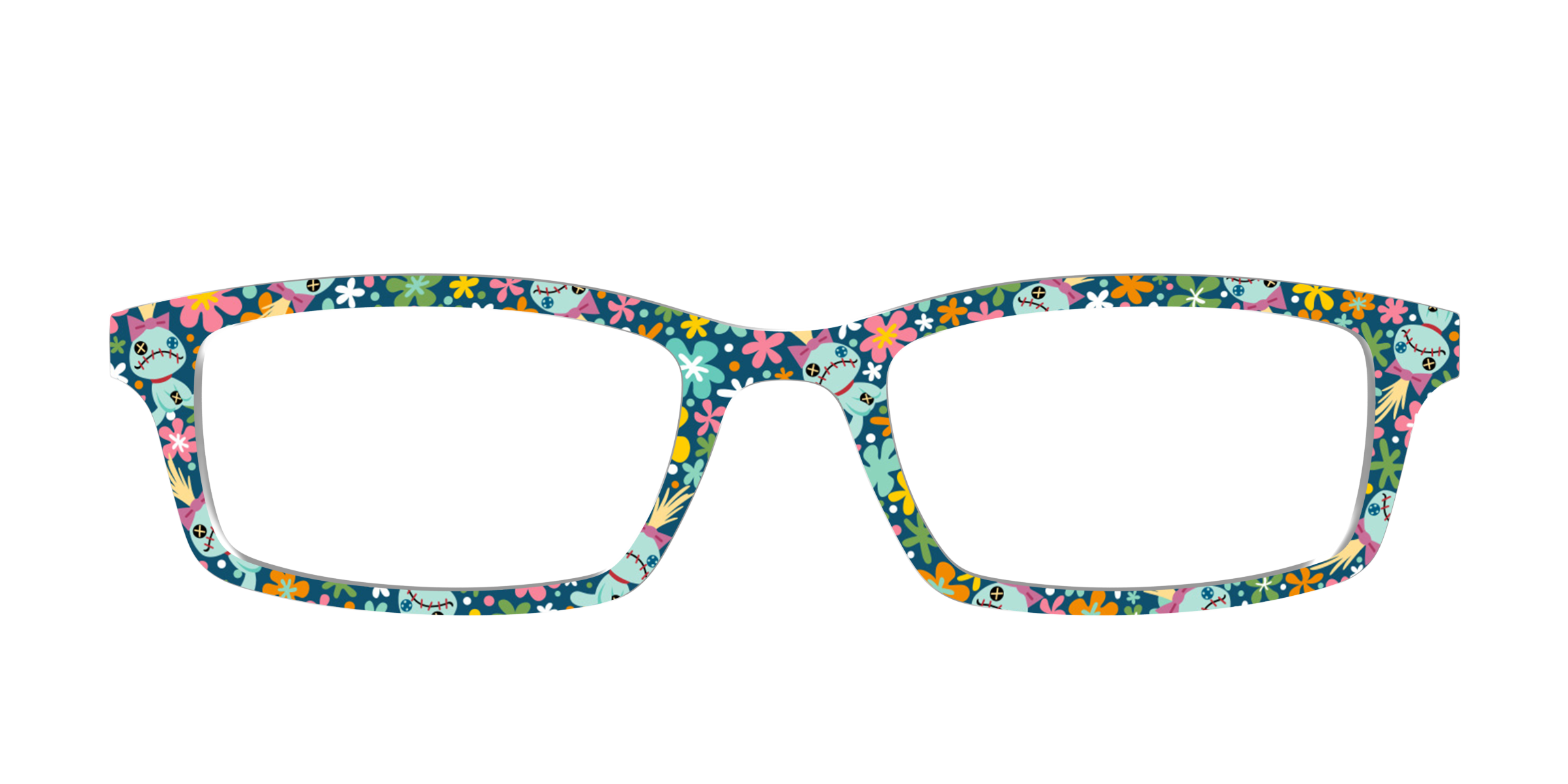 Pair Eyewear Collabs Scrump's Sew Sweet Floral top per occhiali floreale