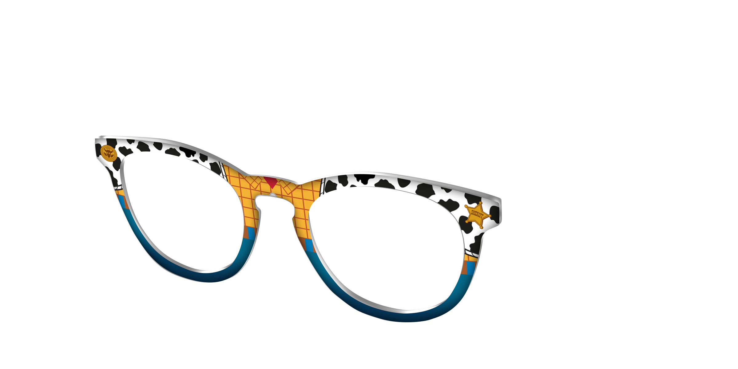 Pair Eyewear Collabs Woody's Western Gear topper marrone PX6