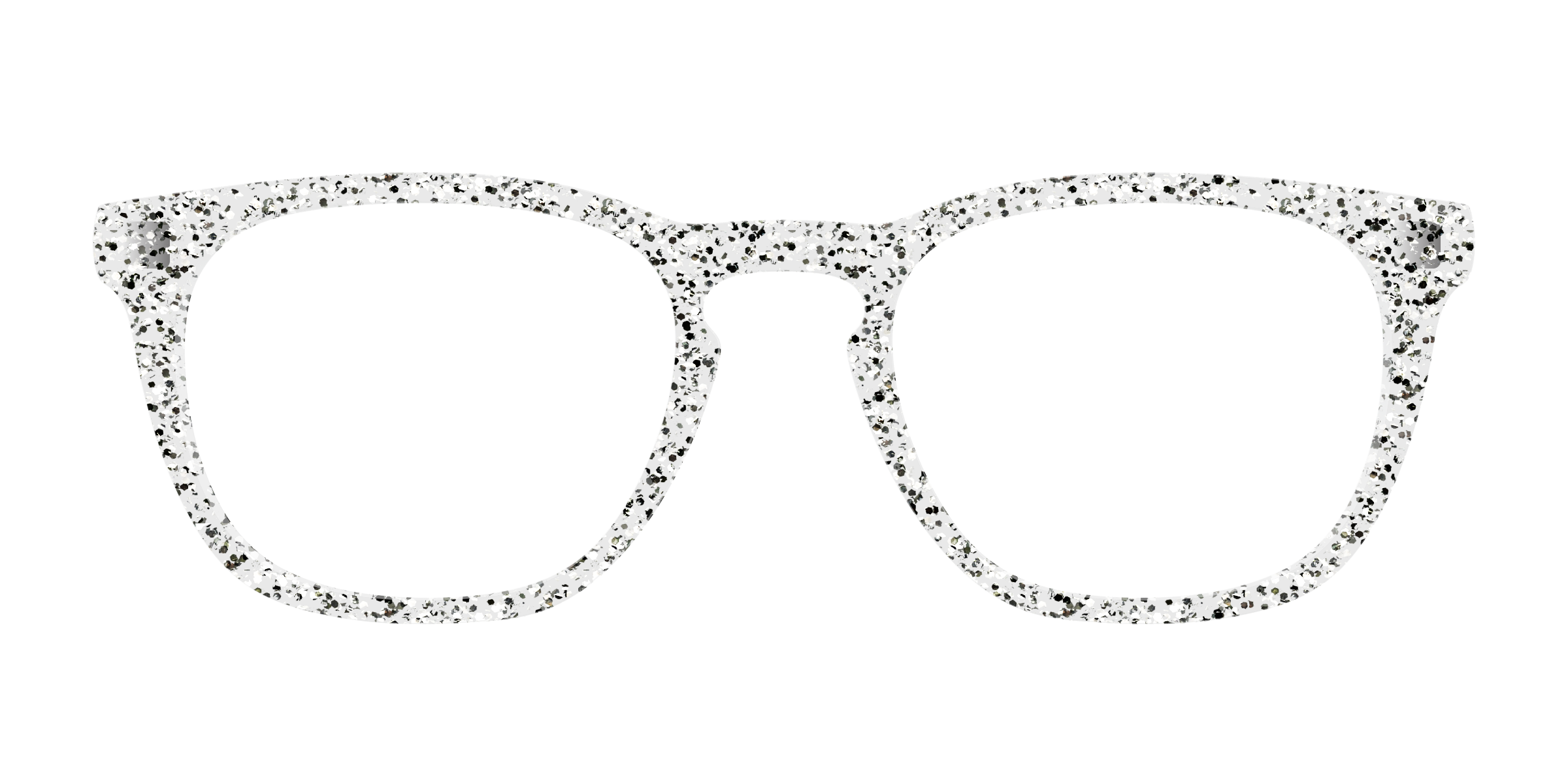 Pair Eyewear Solid Tops The Silver Sparkle top argento 142
