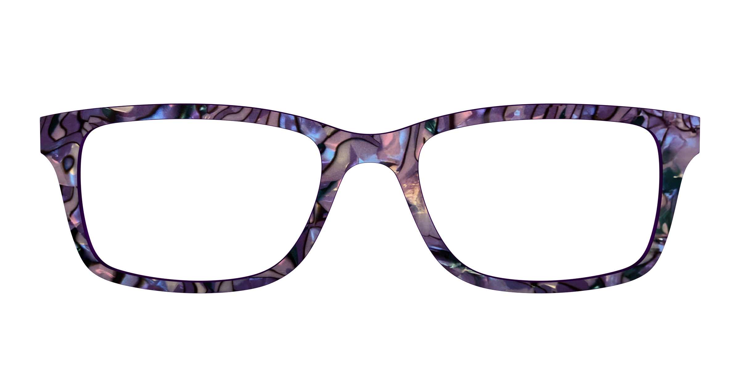 Pair Eyewear Design Tops The Thistle Pearl Shell top occhiali