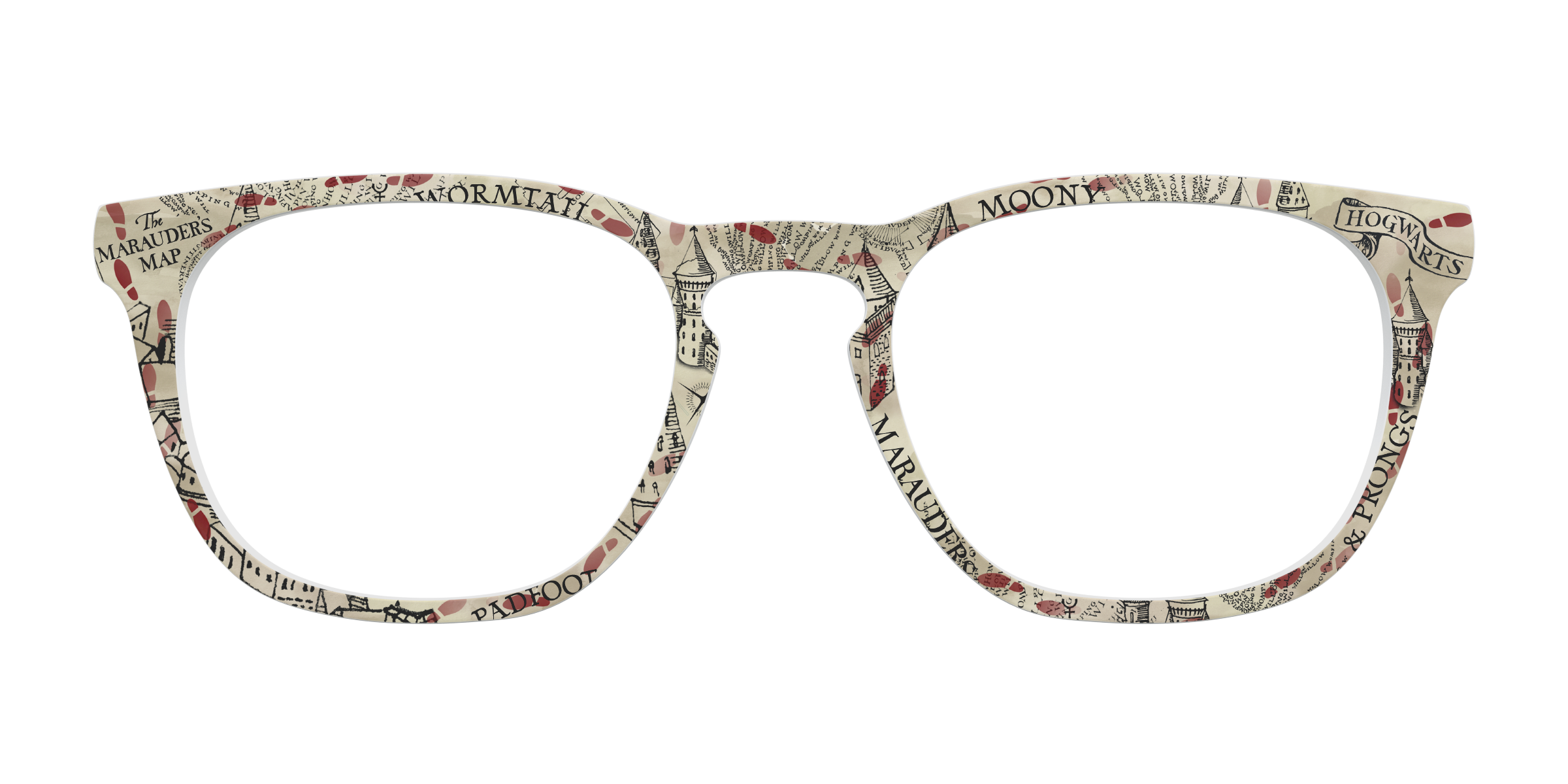 Pair Eyewear Collabs Marauders Map top magnetico mappa