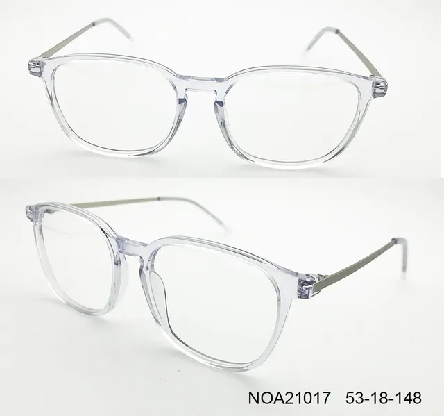 Ouyuan Glasses Frames NOA21017 occhiali da vista grigio trasparente