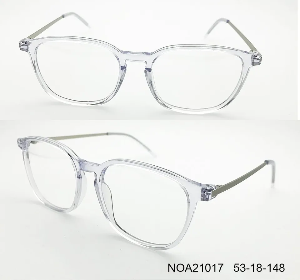 Ouyuan Glasses Frames NOA21017 occhiali da vista grigio trasparente