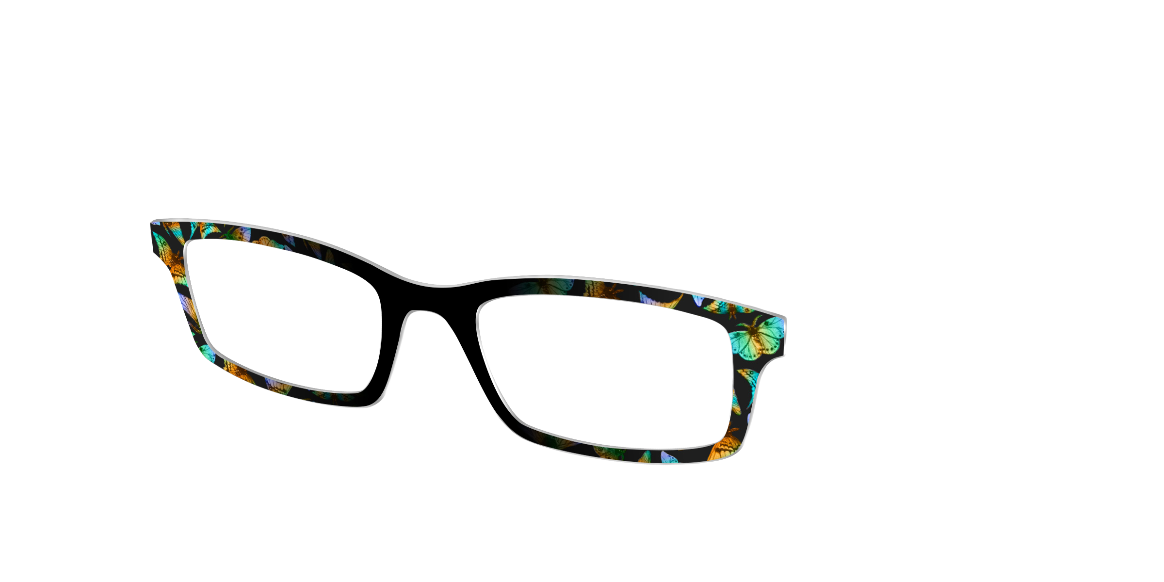 Pair Eyewear Design Tops The Mythic Moths top occhiali farfalle