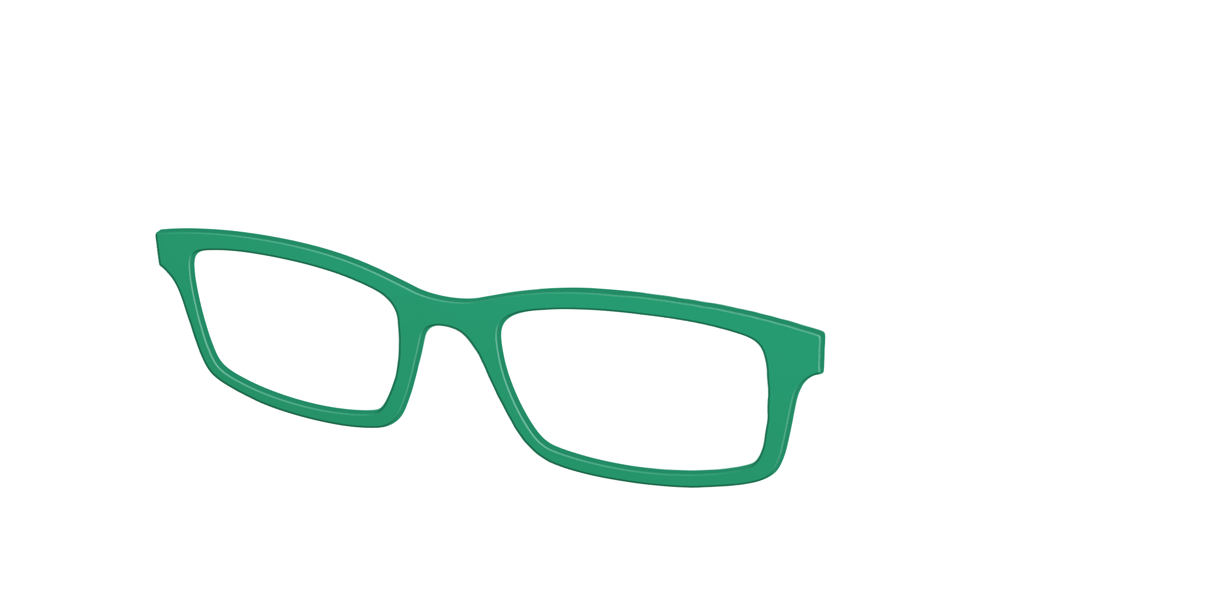 Pair Eyewear Solid Tops The Forest Green top per occhiali