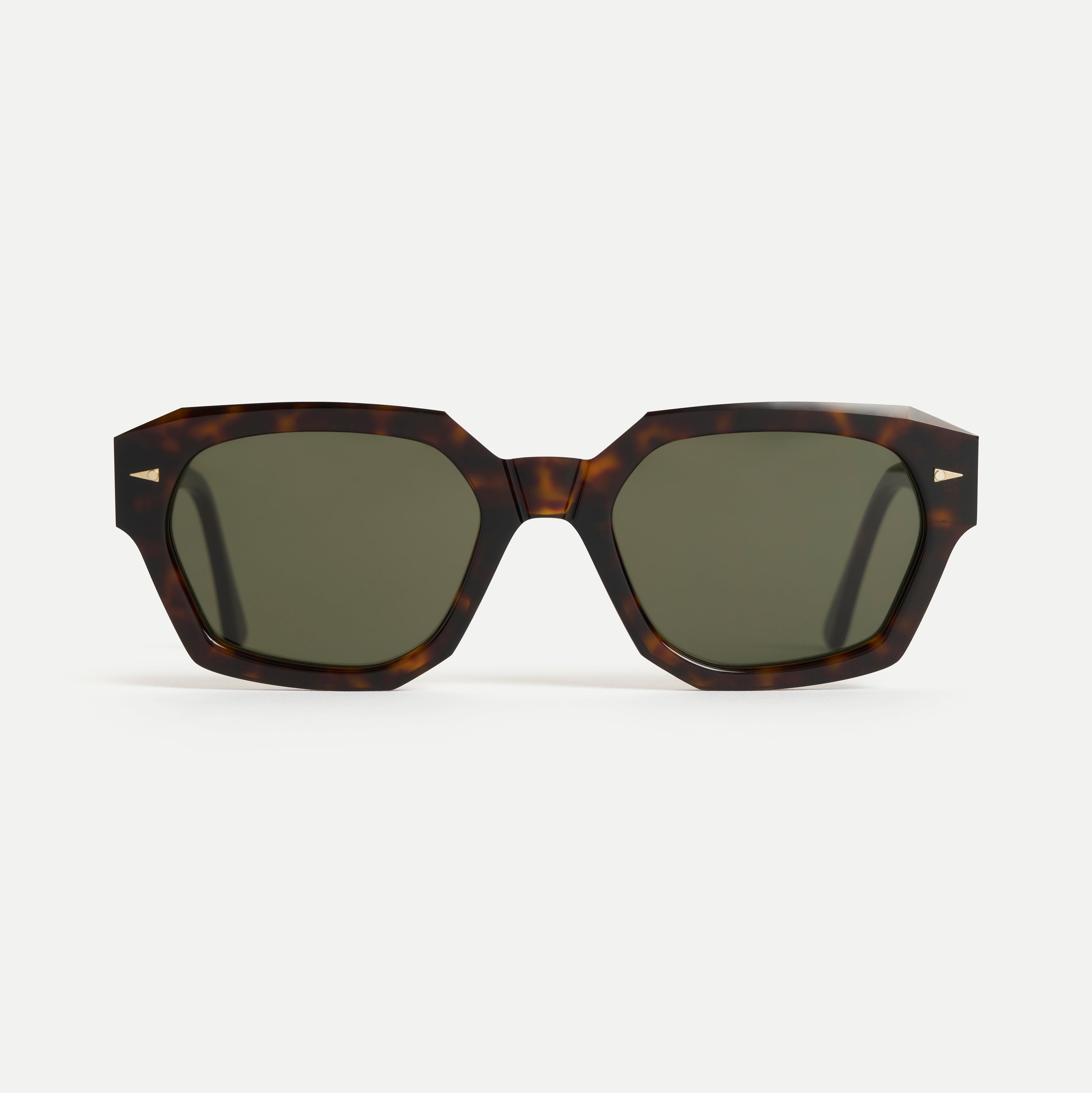 AHLEM Sunglasses Suffren occhiali da sole Dark Turtle Dark Green