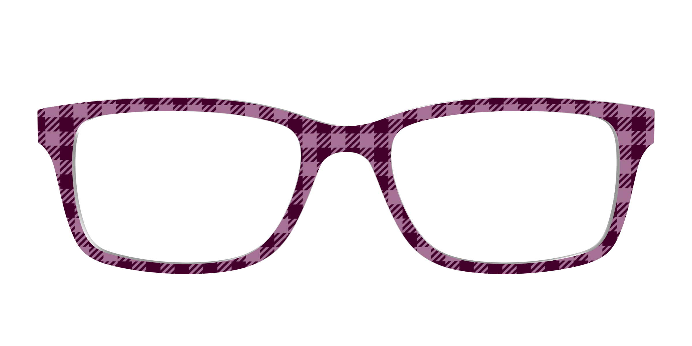 Pair Eyewear Design Tops The Merlot Gingham Top Occhiali AT05