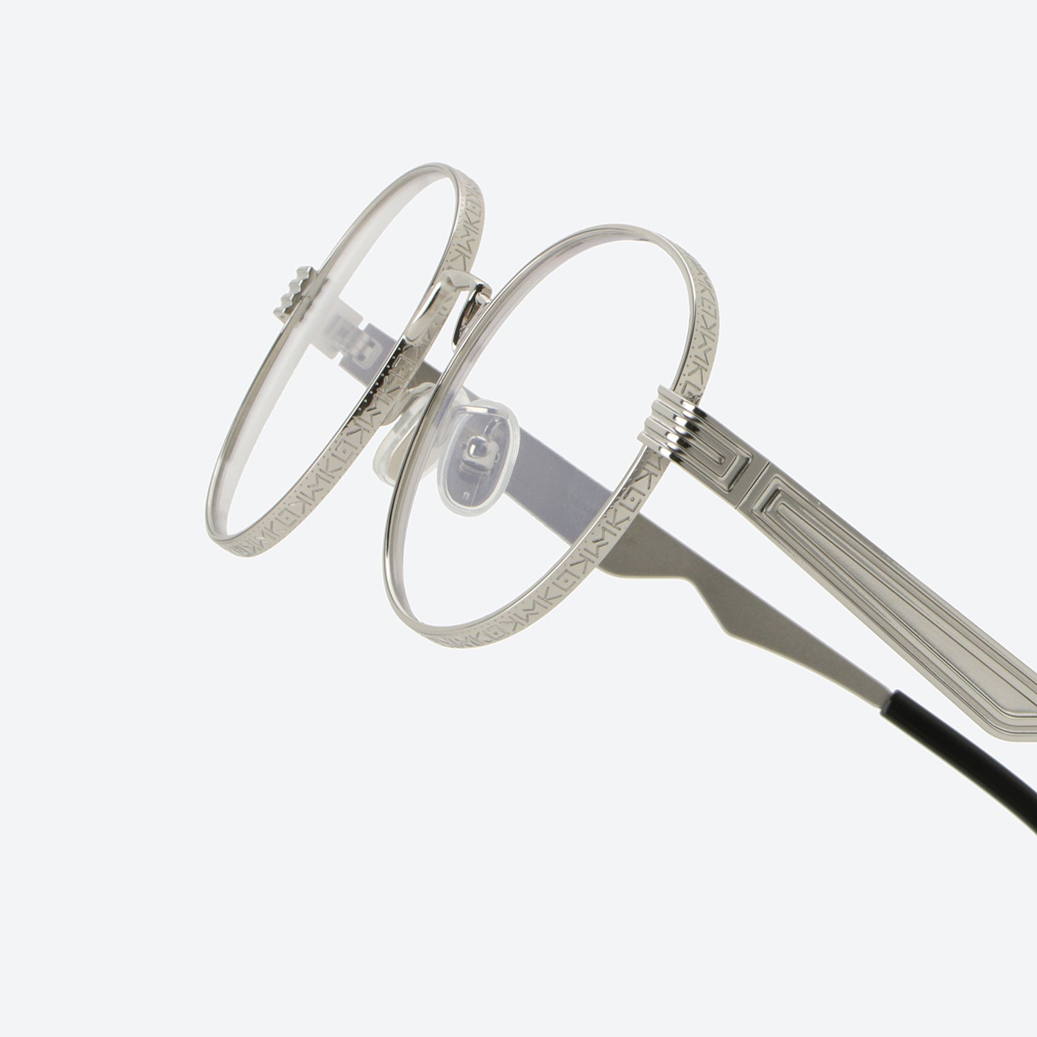 Monokol Evolved Boldness MK327 C2 occhiali da vista rotondi metallo