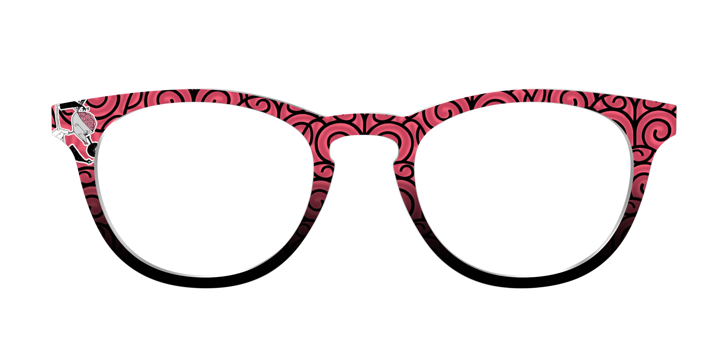 Pair Eyewear Collabs Dr Finkelstein top occhiali nero