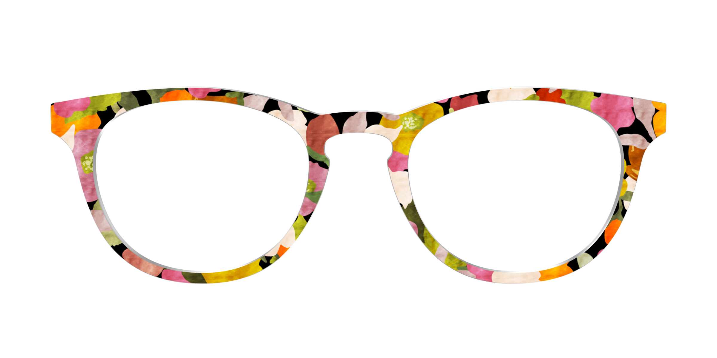 Pair Eyewear Design Tops Fallen Leaves Camouflage top mimetico