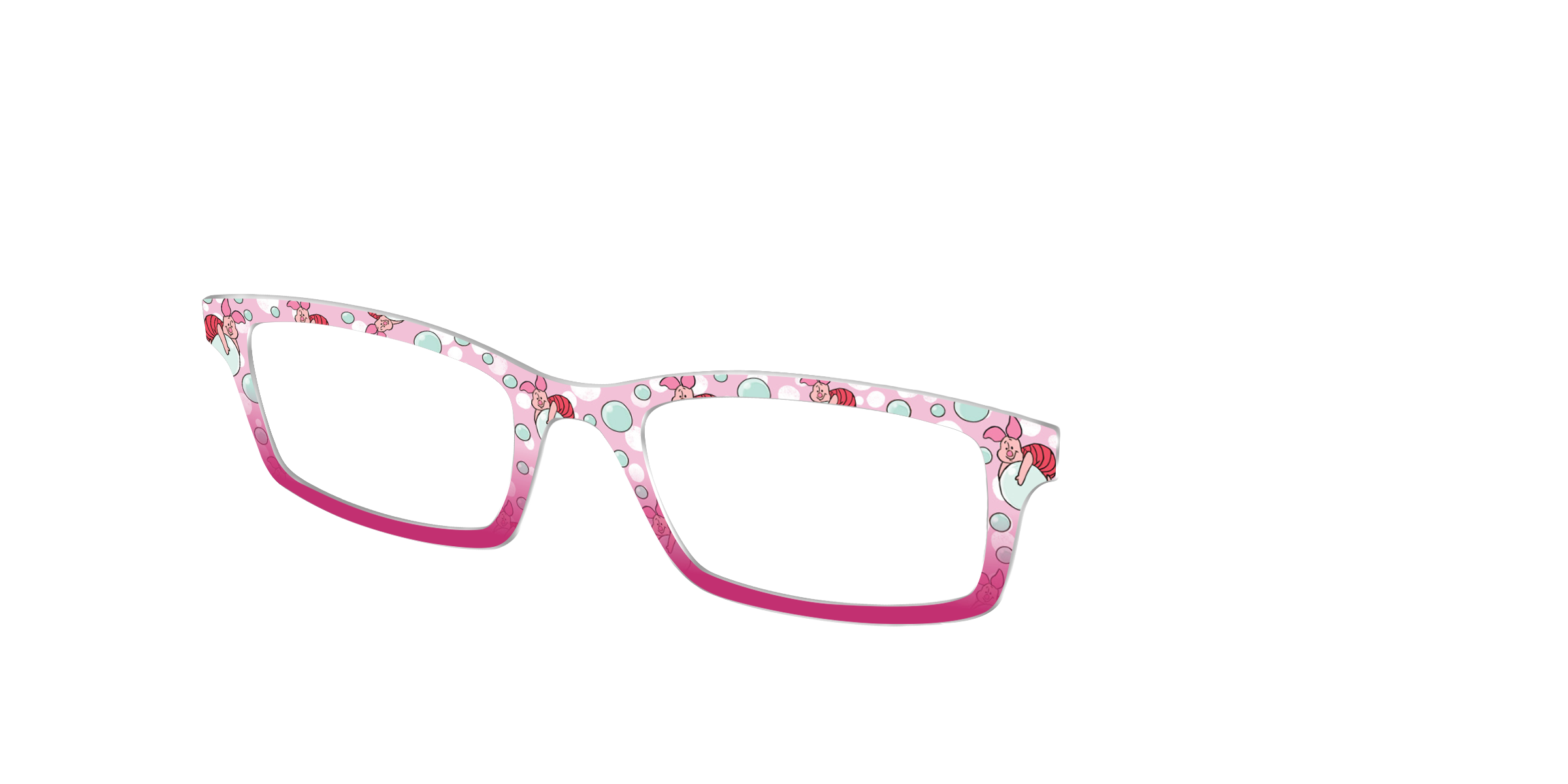 Pair Eyewear Collabs Piglet's Bubbles top magnetico